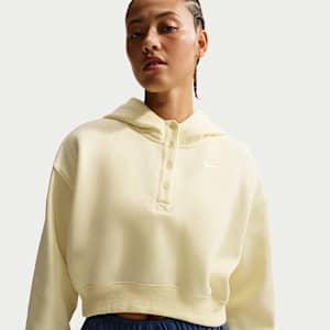 Nike Sportswear Phoenix Fleece Women's Oversized Cropped Henley
